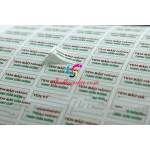 In tem bảo hành lấy ngay Hà Nội