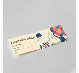 In Phiếu Bảo Hành