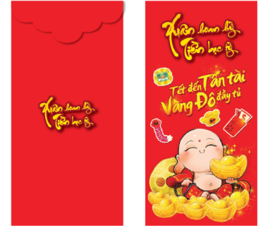 Quy tắc in phong bao lì xì doanh nghiệp năm Nhâm Dần 2022