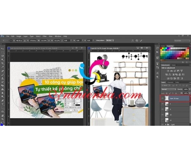 Cách copy Layer trong Photoshop CS6 cực nhanh đơn giản dễ nhớ