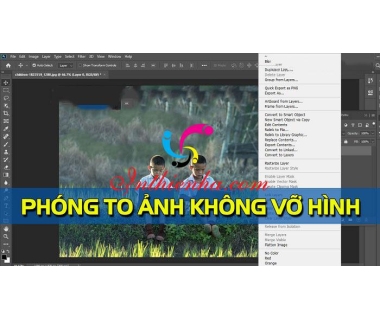 Cách phóng to ảnh không bị vỡ hạt, bị nhoè Online cực dễ