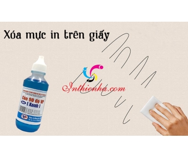 8+ Cách tẩy mực in trên giấy đơn giản hiệu quả chỉ 1 phút
