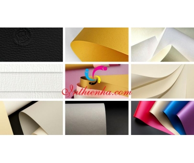 Các chất liệu giấy in thiệp mời, thiệp cưới đẹp thông dụng nhất hiện nay