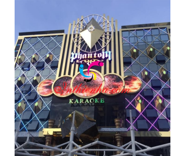 Thiết kế, tư vấn thi công biển quảng cáo karaoke đẹp