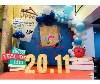 In Backdrop chào mừng Ngày Nhà Giáo Việt Nam 20-11 lấy ngay Hà Nội