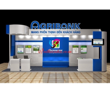 Thiết kế thi công booth quảng cáo ATM uy tín chuyên nghiệp
