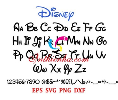 Link download 10 Font disney đẹp miễn phí mới nhất