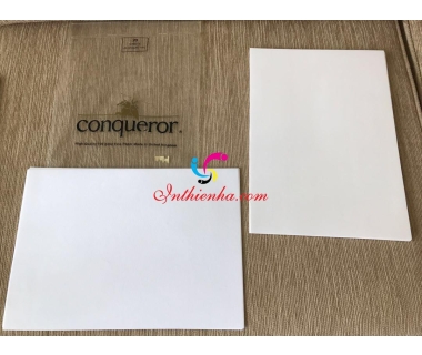 Giấy Conqueror? Đặc điểm ứng dụng thông tin giấy Conqueror
