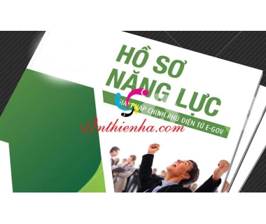 Mẫu hồ sơ năng lực công ty đẹp file vector, PND, PSD mọi ngành nghề