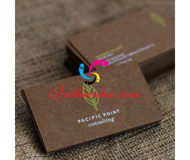 Thiết kế in danh thiếp theo phong cách vintage sang trọng lịch lãm