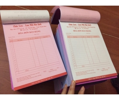 In hóa đơn theo yêu cầu giá rẻ, uy tín tại Hà Nội