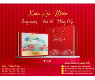 In hộp quà tết theo yêu cầu, giá tốt nhất tại xưởng