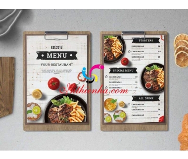 3 loại menu bền đẹp giá rẻ tốt nhất hiện nay bạn nên biết
