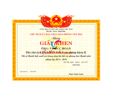 In phôi giấy khen giá rẻ tại Hà Nội [382+ Mẫu đẹp] lấy trong ngày