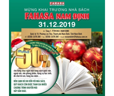 In tờ rơi nhà sách giá rẻ chất lượng chuyên nghiệp uy tín