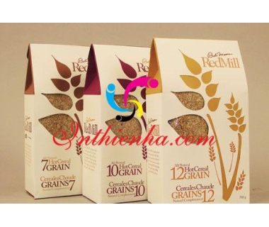 In túi giấy đựng ngũ cốc đa dạng kích thước giá rẻ tại Hà Nội