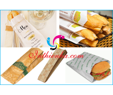 In túi giấy đựng bánh mì giá rẻ tại Hà Nội – Thiết kế miễn phí lấy ngay