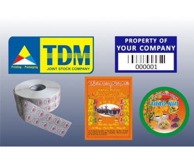 In tem nhãn mác Decal, Sticker tại Bắc Từ Liêm giá rẻ lấy ngay