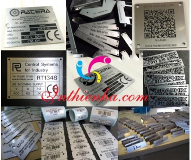 Khắc laser tem, mác giá rẻ tại Hà Nội / Nhận làm cả số lượng ít lấy ngay