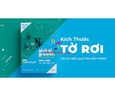 4 loại kích thước tờ rơi thông dụng hiệu quả nhất/ Phù hợp khổ giấy 2021