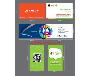 [Review] Kích thước name card tiêu chuẩn trong thiết kế