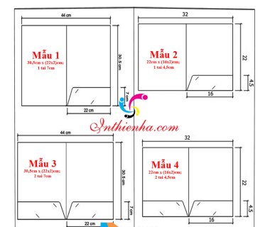 Kích thước folder kẹp File ( Bìa Kẹp Hồ Sơ) Chuẩn thông dụng nhất