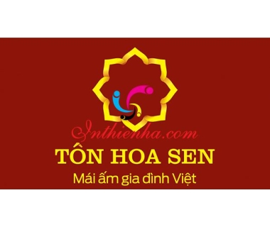 Link download Logo tôn hoa sen file Vector, PDF, PNG miễn phí