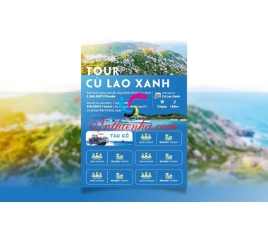 Mẫu thiết kế in tờ rơi quảng cáo Tour du lịch đẹp