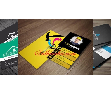 Mẫu card visit công ty công nghệ thông tin đẹp Xuất Sắc