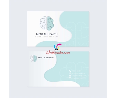 Mẫu card visit bệnh viện, phòng khám, quầy thuốc y tế đẹp