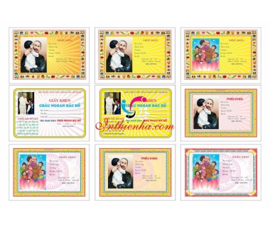 16+ Mẫu giấy khen cháu ngoan bác Hồ File Vector, Ai miễn phí