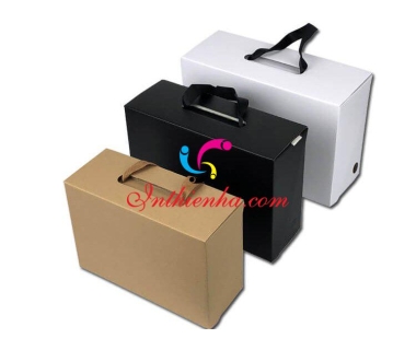 1900+ Mẫu hộp giấy kraft có quai xách đẹp mới nhất hiện nay