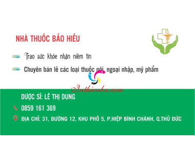 Mẫu Card visit nhà thuốc Y tế dược phẩm đạt chuẩn GPP