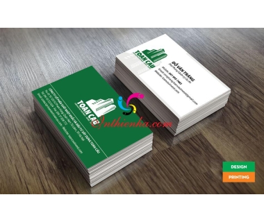 Mẫu card visit cửa hàng vật liệu xây dựng