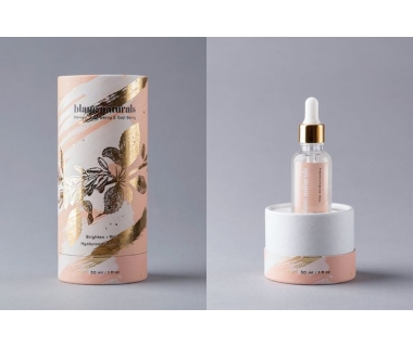 Bắt Nhịp Xu Hướng Với Thiết Kế In Hộp Giấy Trụ Tròn Cho Mỹ Phẩm Skincare