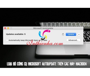 Cách xóa Microsoft AutoUpdate trên Macbook/ IOS