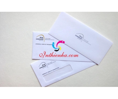 In phong bì số lượng ít giá rẻ lấy ngay tại Hà Nội – thiết kế miễn phí