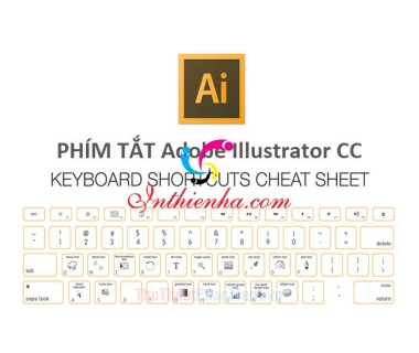 Tổng hợp lệnh phím tắt trong Adobe Illustrator thường dùng mới nhất 2021