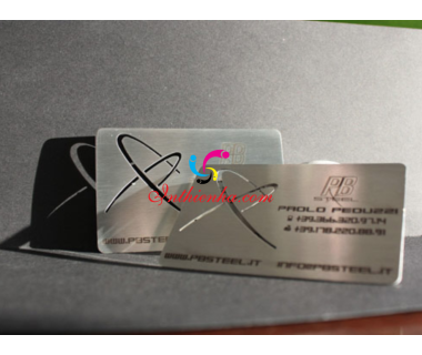 In card visit kim loại theo yêu cầu lấy ngay tại Hà Nội – Giao hàng miễn phí