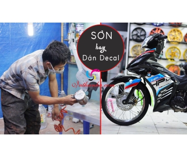 Có nên dán decal ô tô, xe máy hay không? Dán decal có những lợi ích gì?
