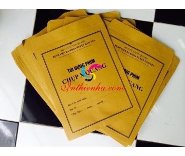 In túi đựng film X Quang giá rẻ tại Hà Nội – Thiết kế miễn phí