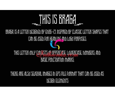 Download 28 Font Chữ Braga Font Family miễn phí