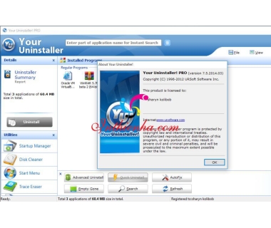 Download Your Uninstaller 7 full key mới nhất 2021