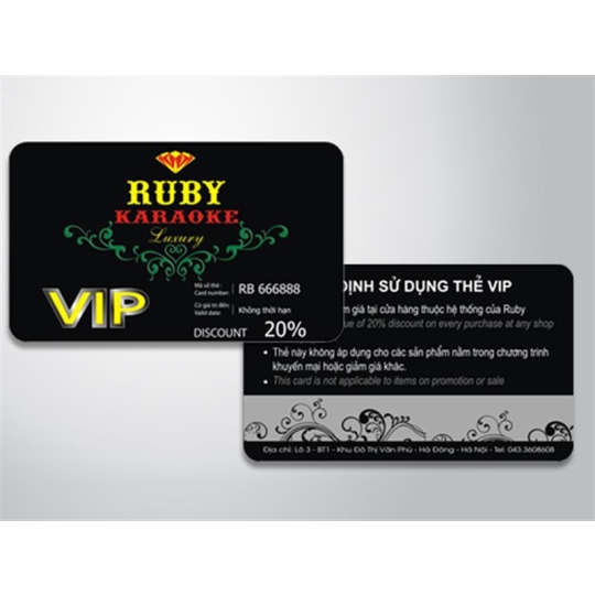 In Card Karaoke Chuyên Nghiệp | Tăng Ấn Tượng Thương Hiệu