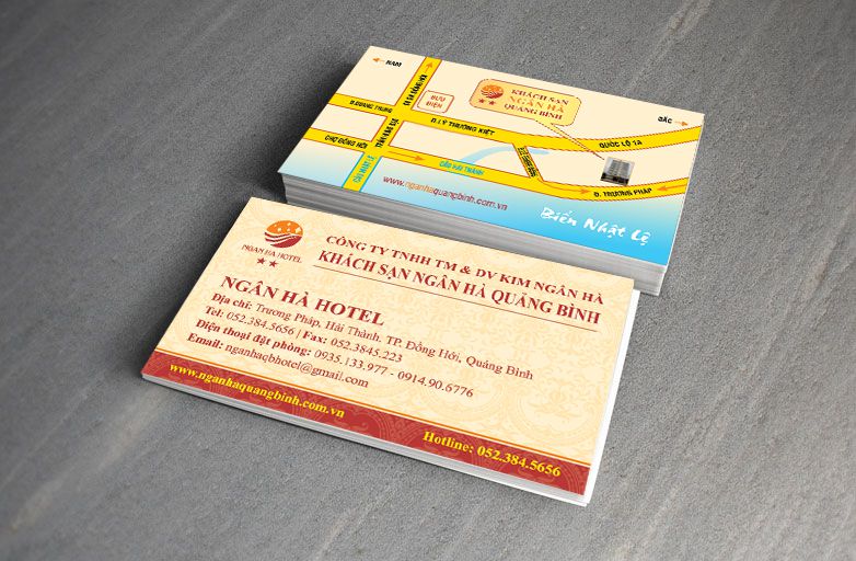 in card khách sạn
