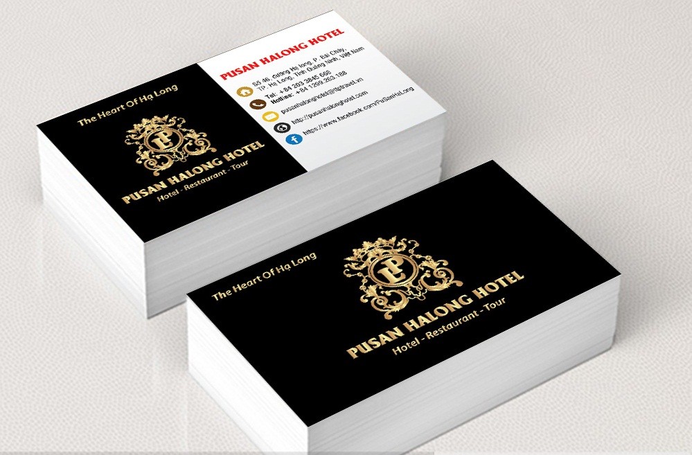 in card khách sạn