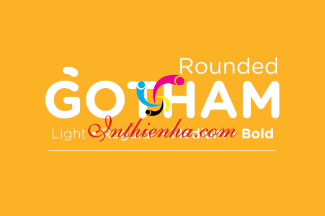 gotham light font