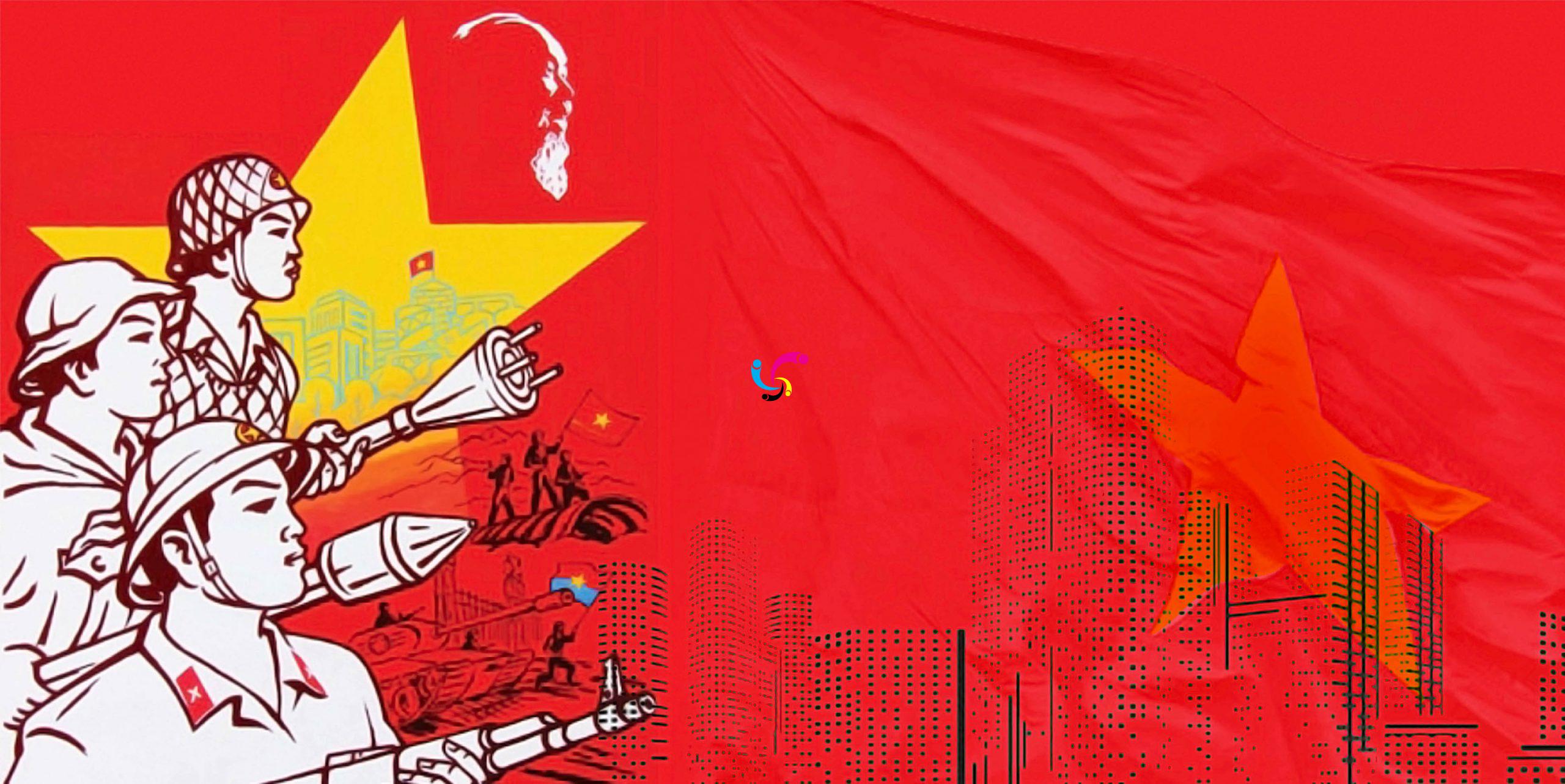 Mẫu cờ đỏ sao vàng Vector, PSD,PNG đẹp mới nhất / Tải miễn phí