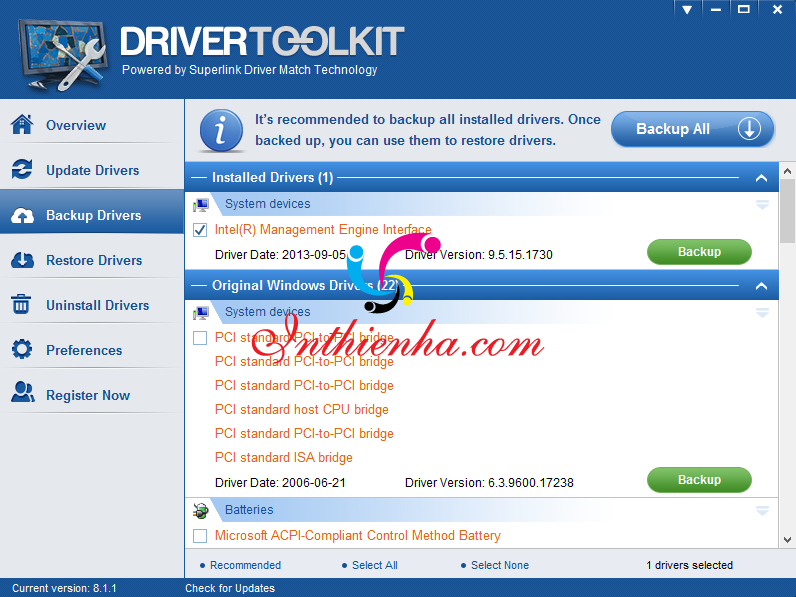 driver toolkit 8.5 key thủ thuật