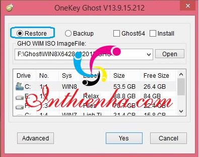 onekey ghost windows 7 64 bit download